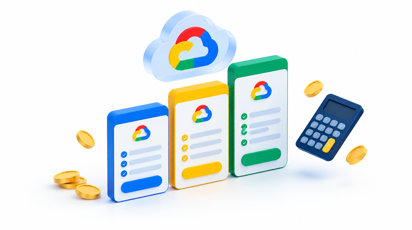 Workspace plan tiers with license cards and coins
