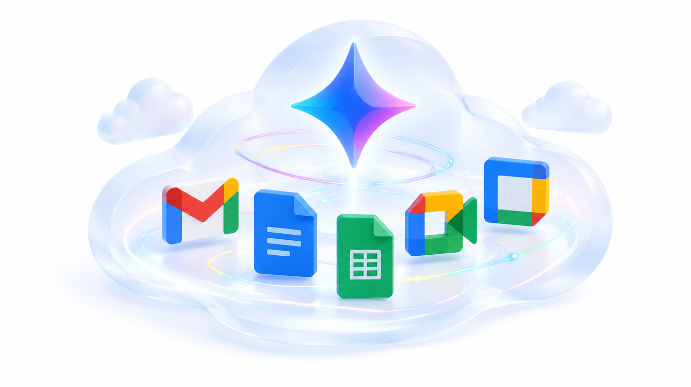 An assistant connected to documents and cloud workspace applications